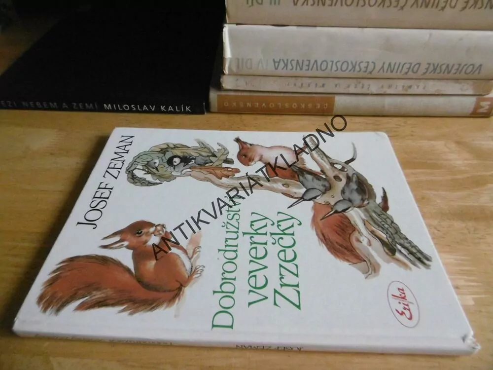 DOBRODRUŽSTVÍ VEVERKY ZRZEČKY, JOSEF ZEMAN, **an