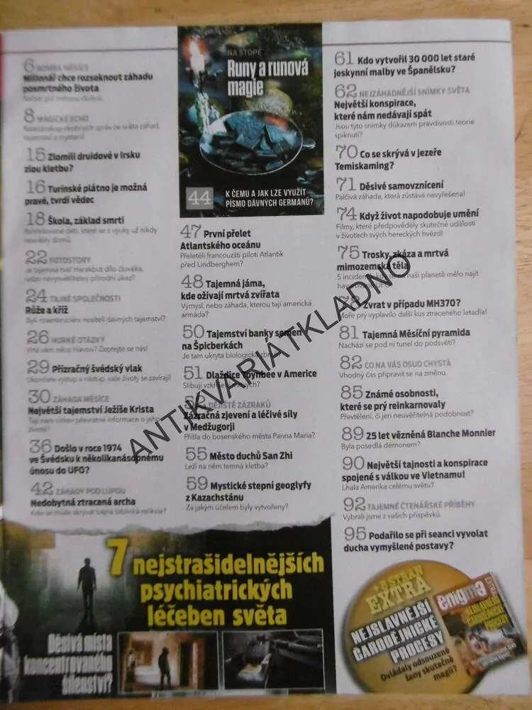 ENIGMA, 4/2021, TAJÍ CÍRKEV SKUTEČNOU PRAVDU O ŽIVOTĚ JEŽÍŠE KRISTA?