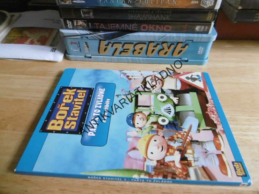 BOŘEK STAVITEL, PARTA TO ZVLÁDNE A JINÉ PŘÍBĚHY, DVD FILM