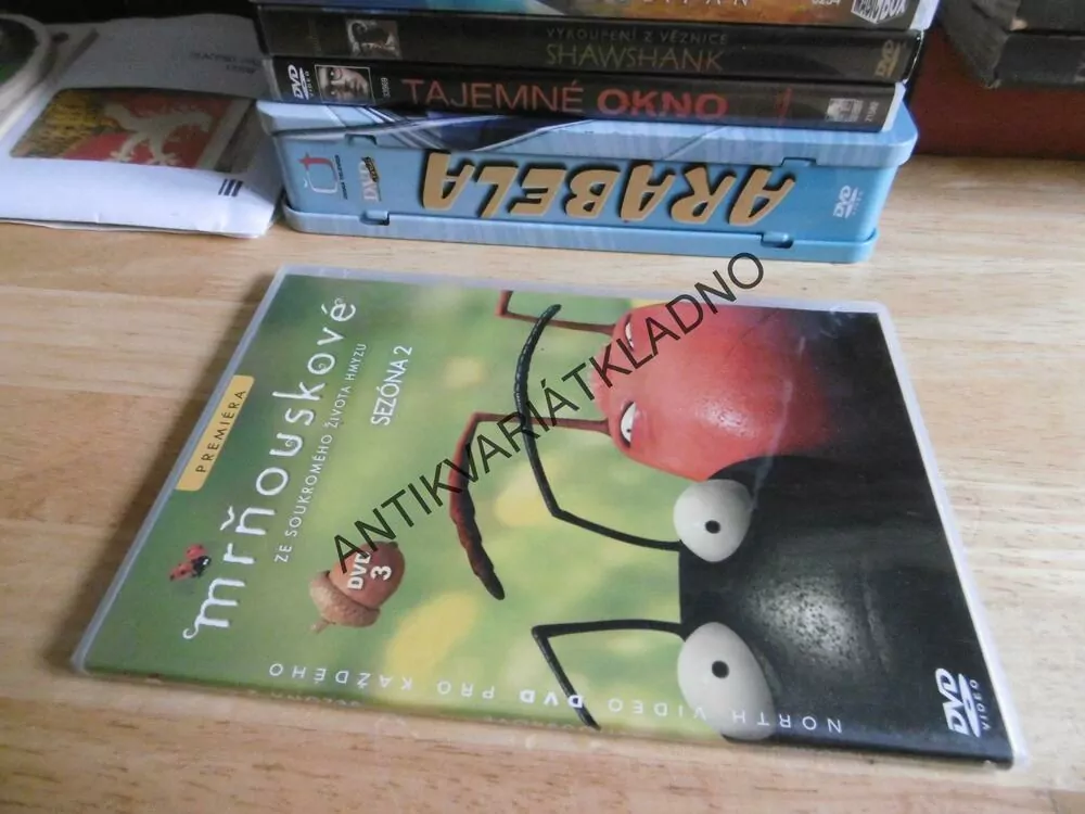 MRŇOUSKOVÉ, ZE SOUKROMÉHO ŽIVOTA HMYZU, DVD FILM
