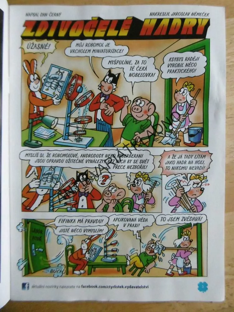 ČTYŘLÍSTEK 696 - ZDIVOČELÉ HADRY