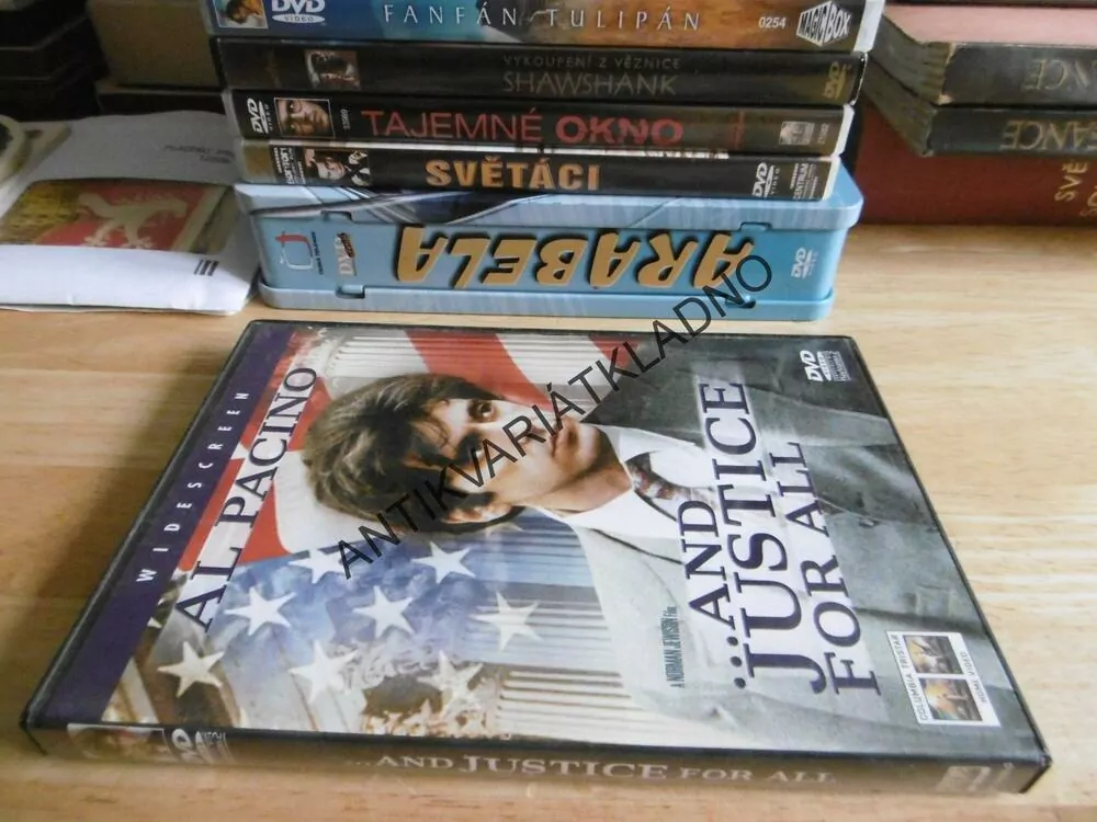 ...AND JUSTICE FOR ALL, AL PACINO, DVD FILM