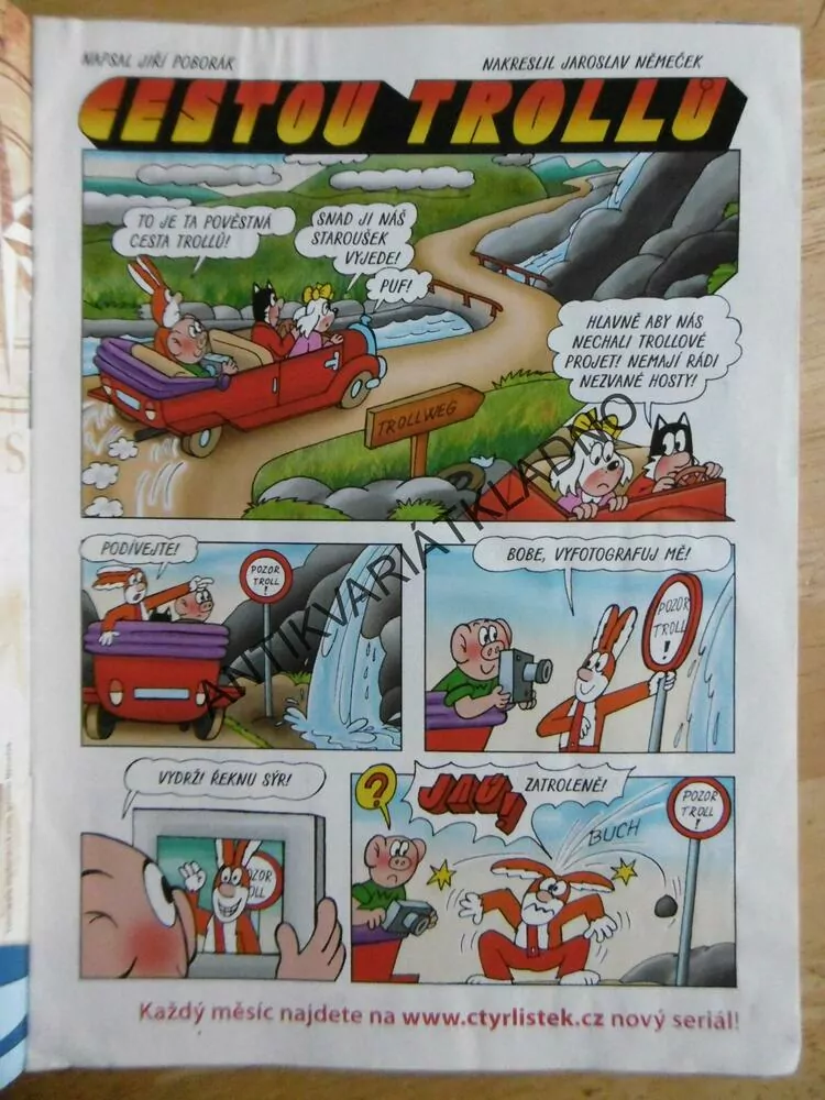 ČTYŘLÍSTEK 529 - CESTOU TROLLŮ