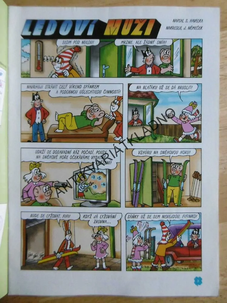 ČTYŘLÍSTEK 462 - LEDOVÍ MUŽI