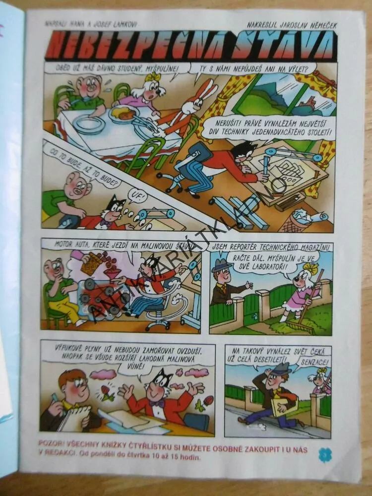 ČTYŘLÍSTEK 404 - NEBEZPEČNÁ ŠŤÁVA
