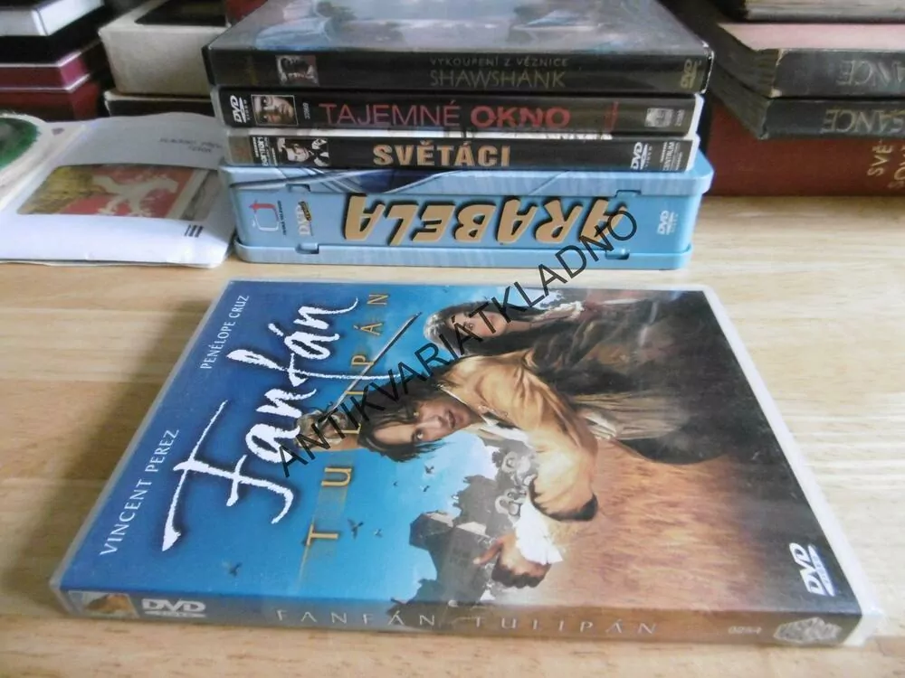 FANFÁN TULIPÁN, PENÉLOPE CRUZ, DVD FILM