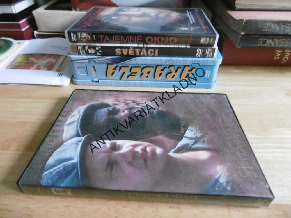 VYKOUPENÍ Z VĚZNICE SHAWSHANK, MORGAN FREEMAN, DVD FILM