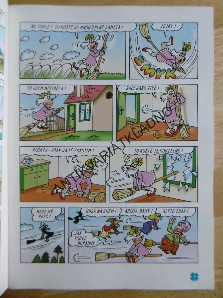 ČTYŘLÍSTEK 285  - FIFI NA KOŠTĚTI