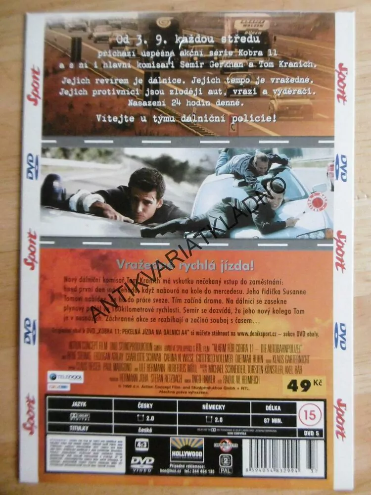 KOBRA 11, DÍL 2., DVD FILM