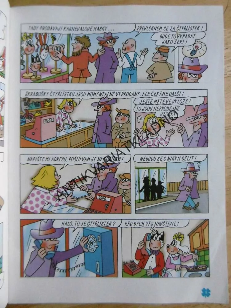 ČTYŘLÍSTEK 273 - DOBŘE NAFILMOVANÁ LOUPEŽ