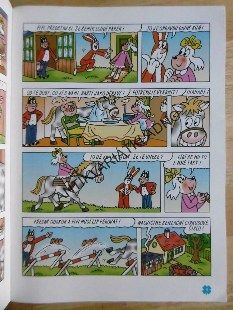 ČTYŘLÍSTEK 276 - JE DOBRÉ MÍT KONÍČKA