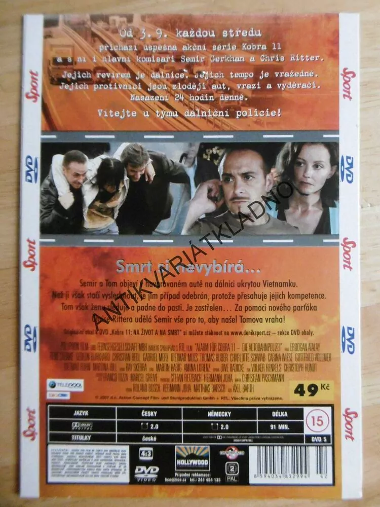 KOBRA 11, DÍL 7., DVD FILM
