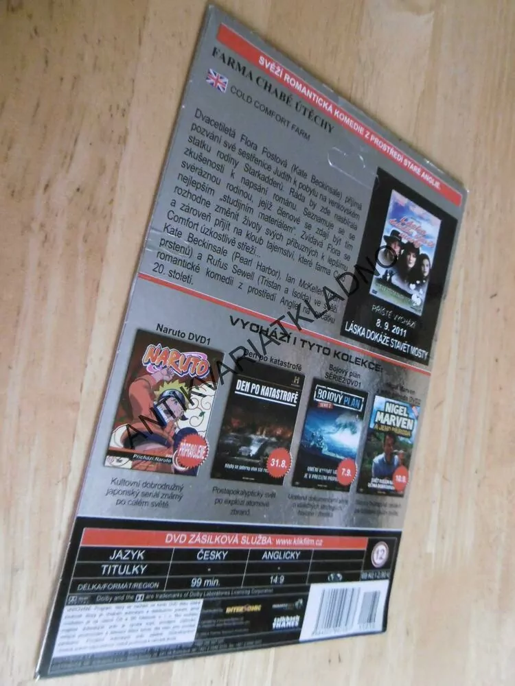 FARMA CHABÉ ÚTĚCHY, DVD FILM