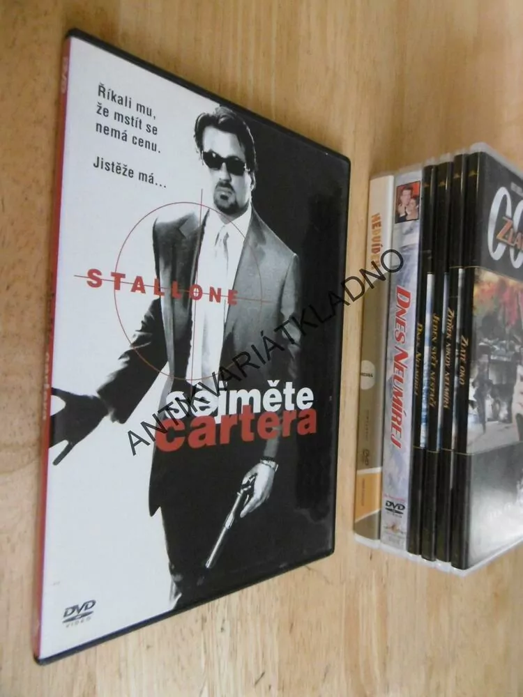 SEJMĚTE CARTERA, STALLONE, DVD FILM