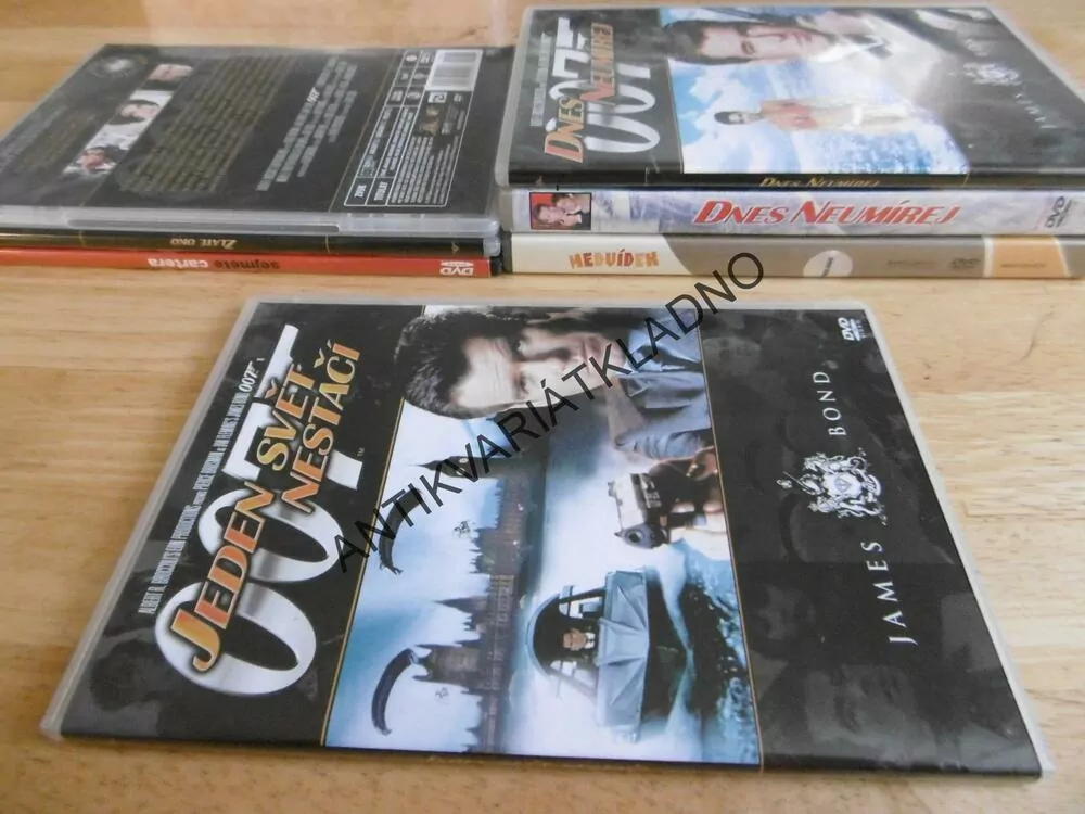 JEDEN SVĚT NESTAČÍ, JAMES BOND 007, DVD FILM
