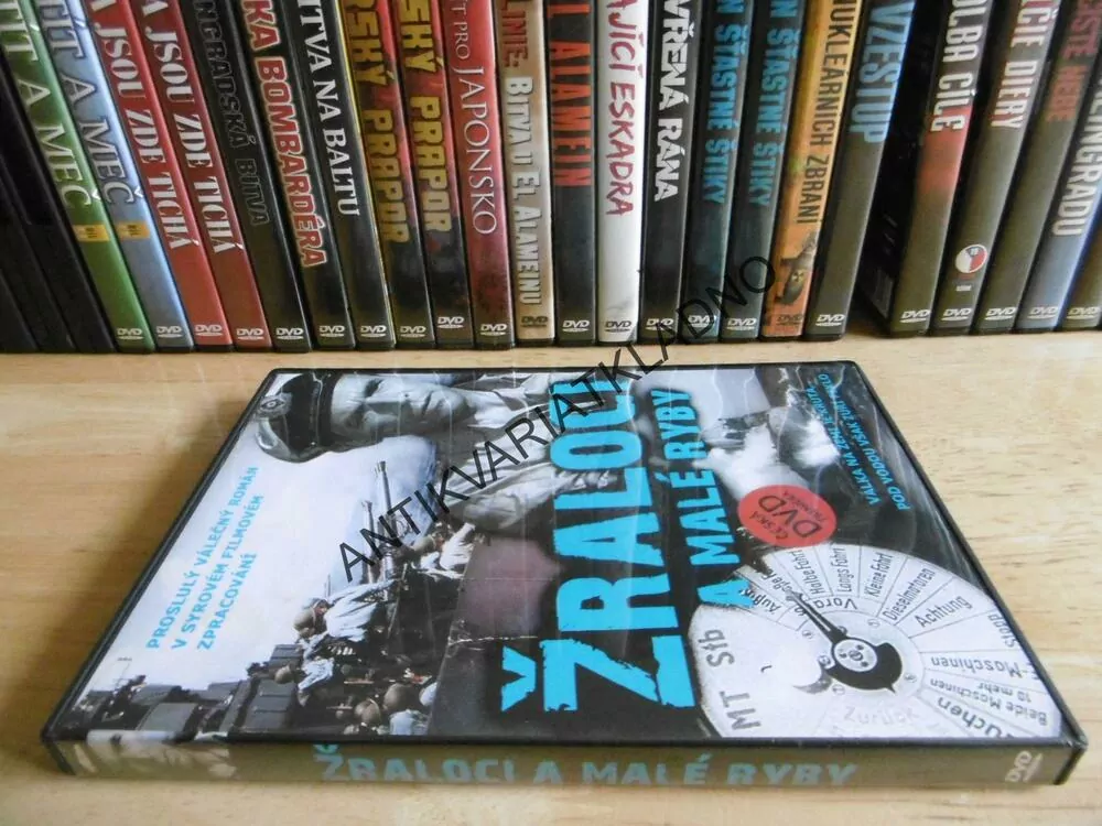 ŽRALOCI A MALÉ RYBY, DVD FILM 