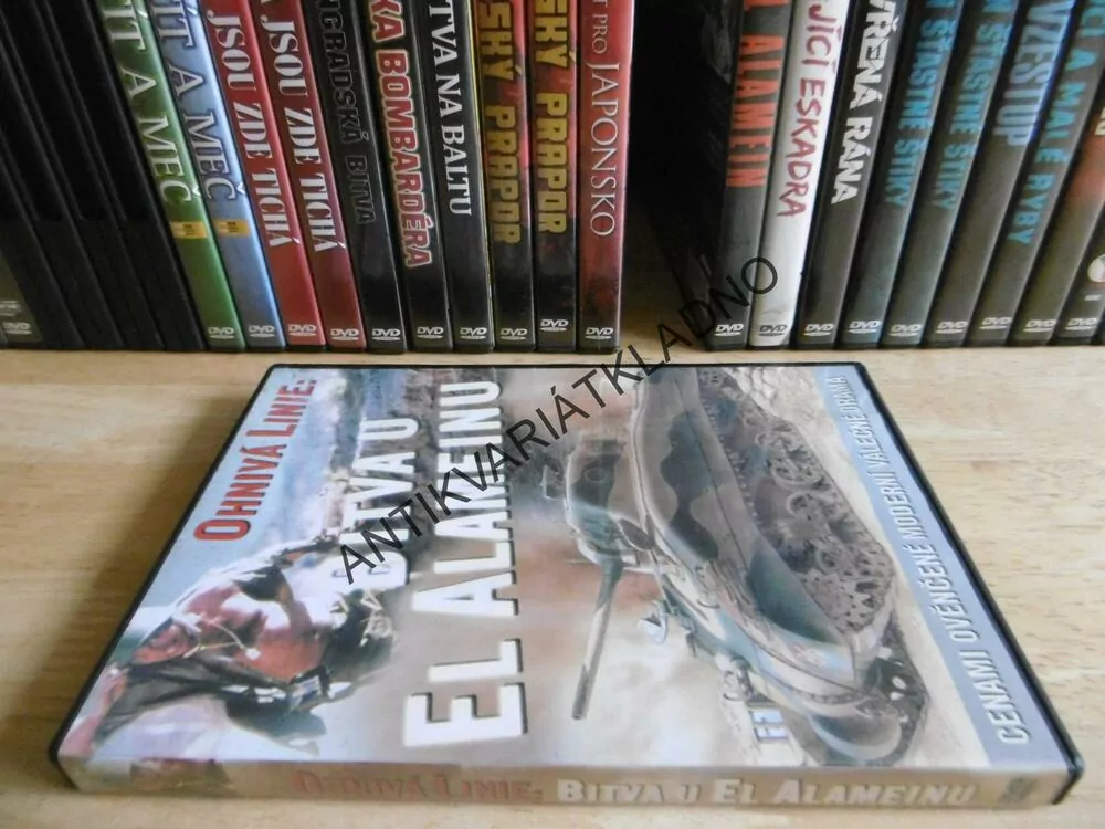 BITVA U EL ALAMEINU, DVD FILM 