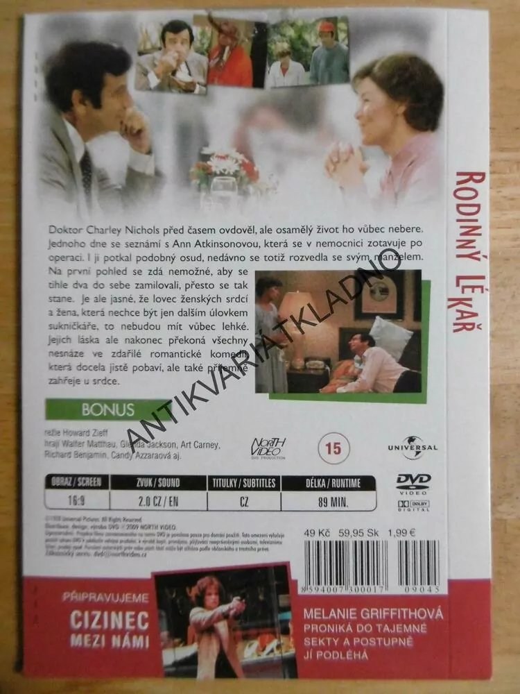 RODINNÝ LÉKAŘ, DVD FILM