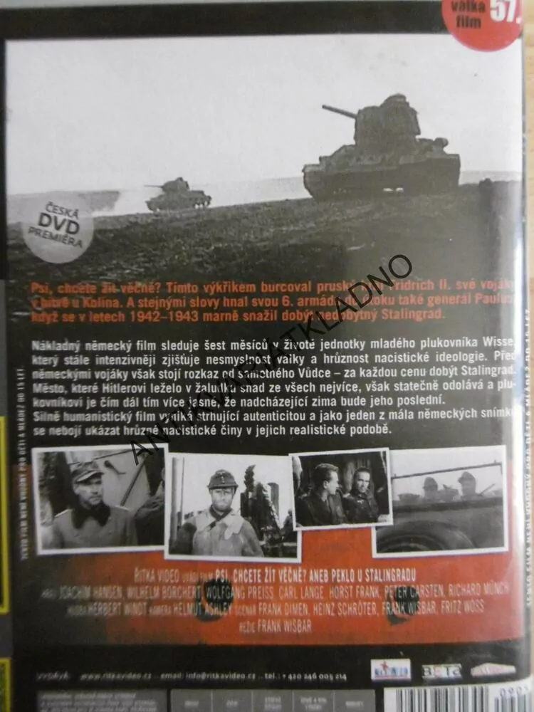 PEKLO U STALINGRADU, DVD FILM