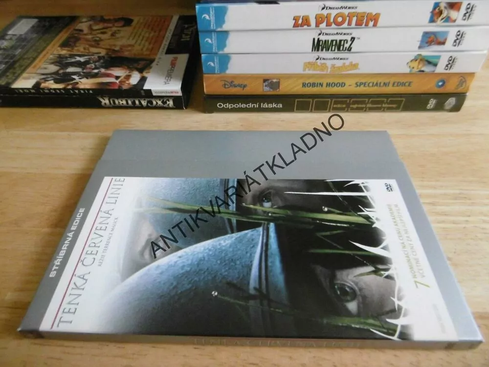 TENKÁ ČERVENÁ LINIE, DVD FILM