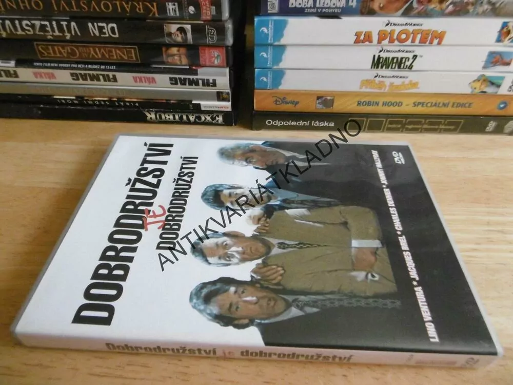 DOBRODRUŽSTVÍ JE DOBRODRUŽSTVÍ, DVD FILM,