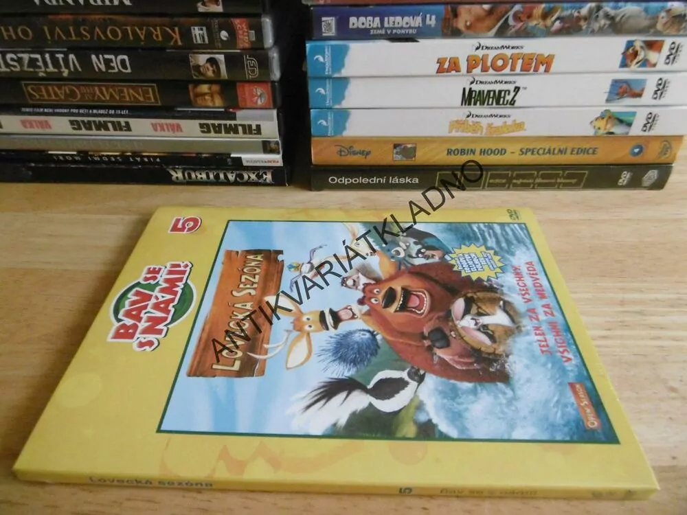 LOVECKÁ SEZÓNA, ANIMOVANÝ DVD FILM,