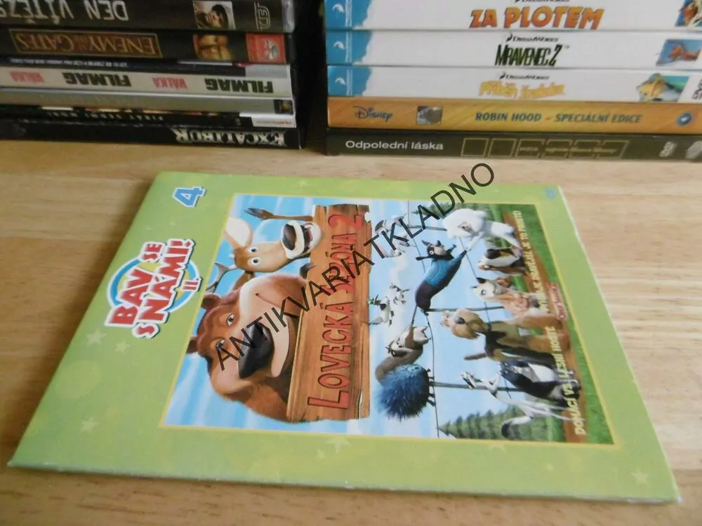 LOVECKÁ SEZÓNA,2., ANIMOVANÝ DVD FILM,
