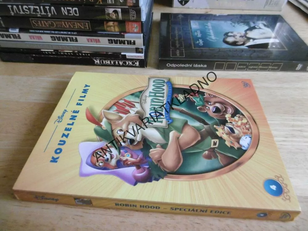 ROBIN HOOD, DVD FILM DISNEY