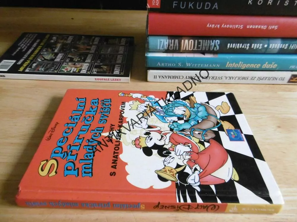 SPECIÁLNÍ PŘÍRUČKA MLADÝCH SVIŠŤŮ, ŠACHY S ANATOLIJEM KARPOVEM, WALT DISNEY, **an