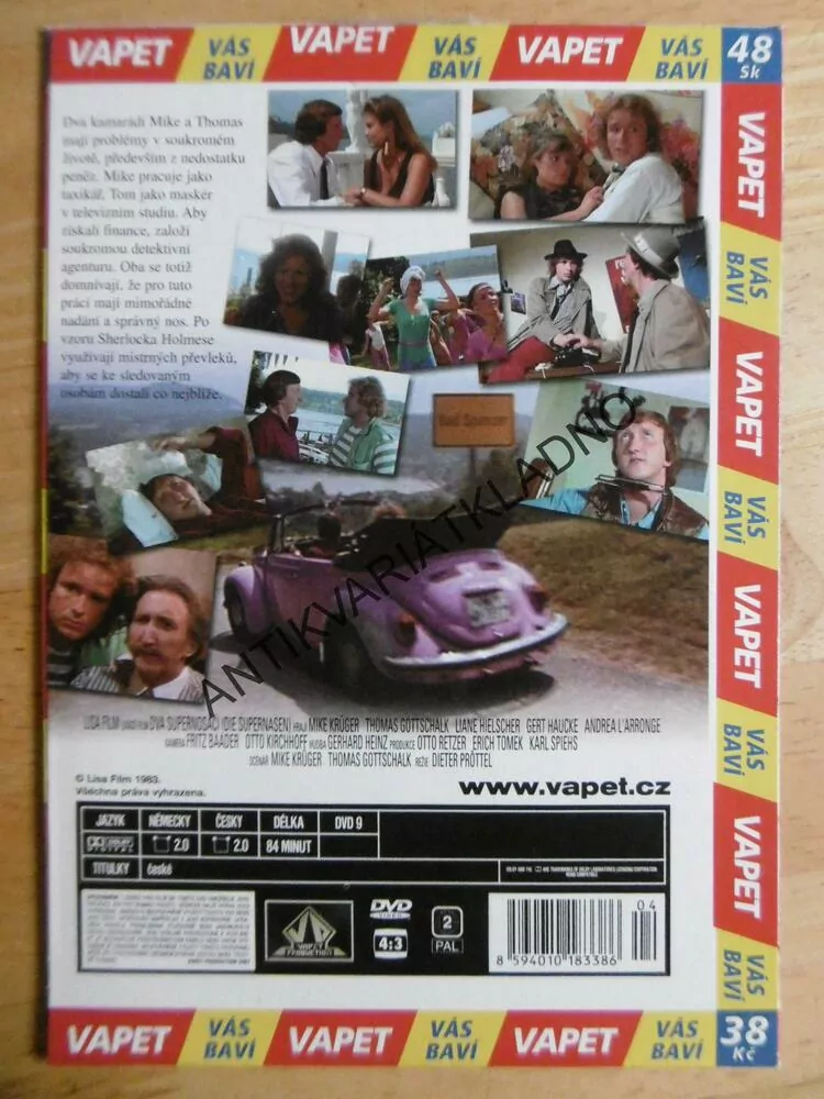 DVA SUPERNOSÁČI, DVD FILM