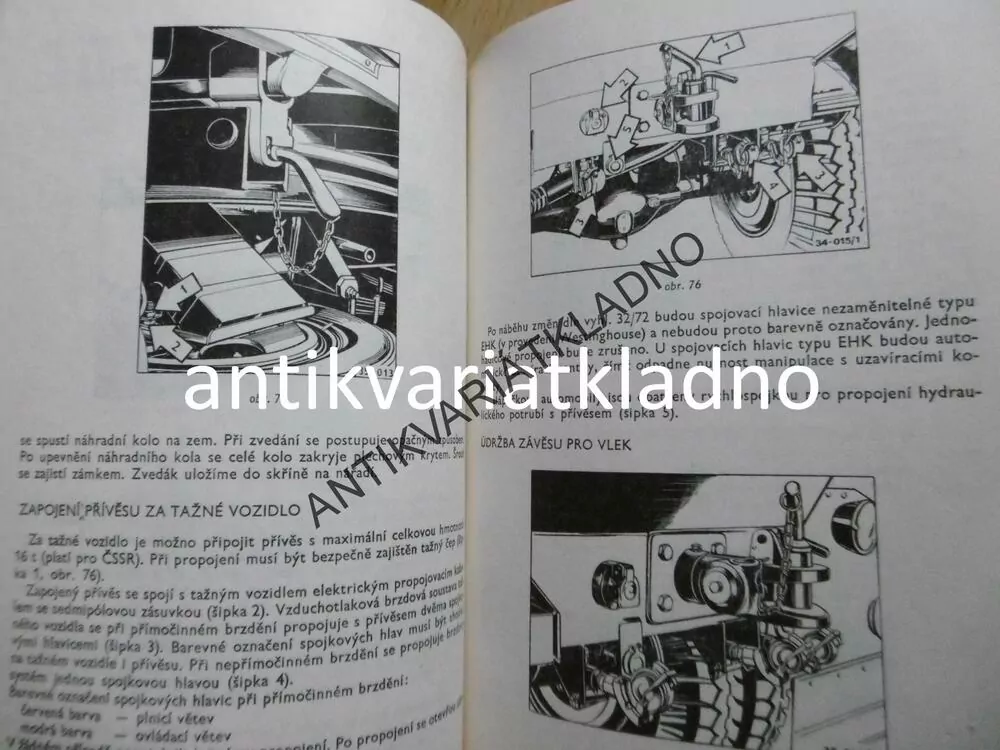 NÁVOD K OBSLUZE, ŠKODA 706, MT4 - MT 5
