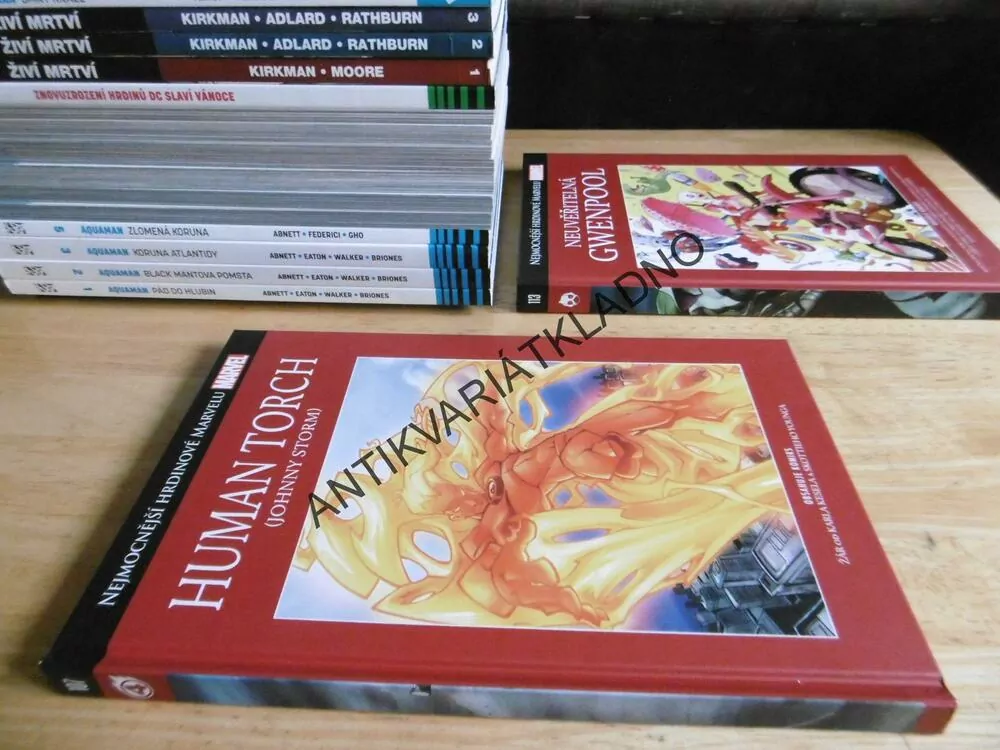 NEJMOCNĚJŠÍ HRDINOVÉ MARVELU, HUMAN TORCH, **an
