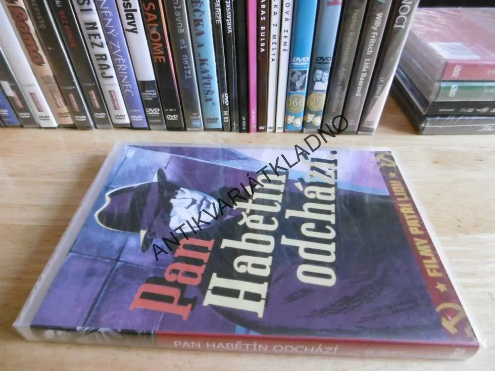 PAN HABĚTÍN ODCHÁZÍ, DVD FILM ČR
