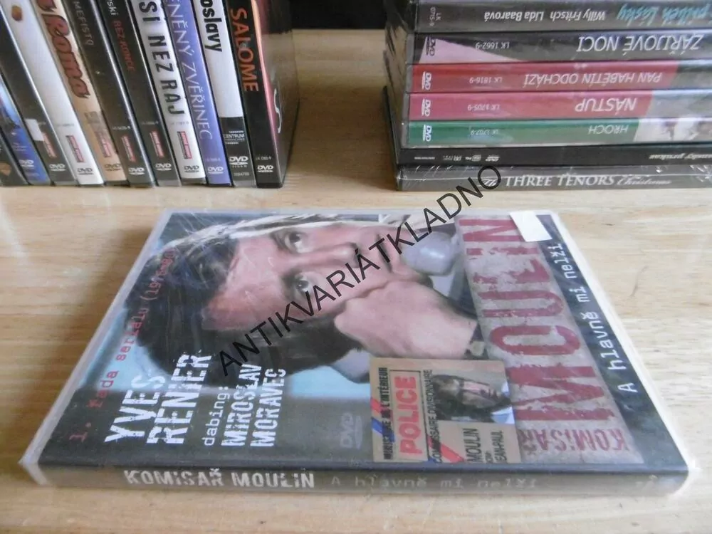 KOMISAŘ MOULIN, HLAVNĚ MI NELŽI, DVD FILM