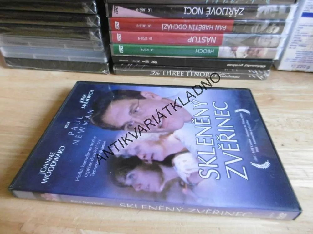 SKLENĚNÝ ZVĚŘINEC, DVD FILM