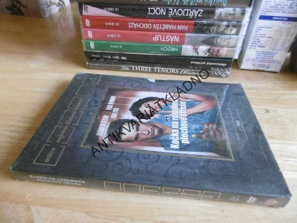 KOČKA NA ROZPÁLENÉ PLECHOVÉ STŘEŠE, DVD FILM