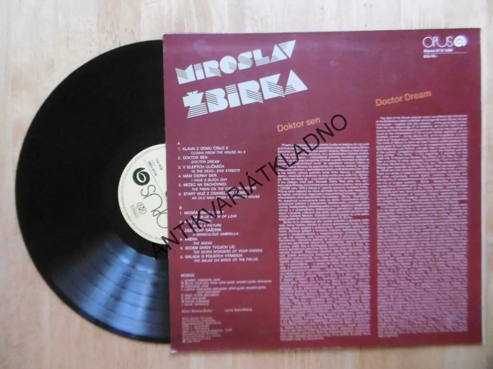DOKTOR SEN, MIROSLAV ŽBIRKA, LP