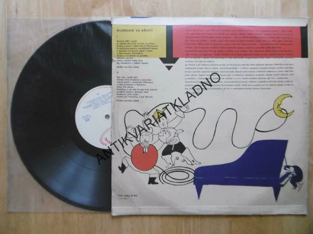 VOSKOVEC, WERICH, KLOBOUK VE KŘOVÍ, LP