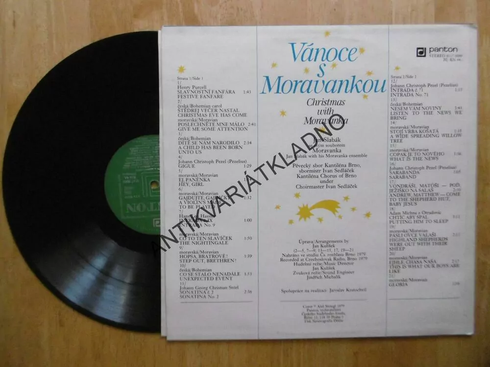VÁNOCE S MORAVANKOU, LP