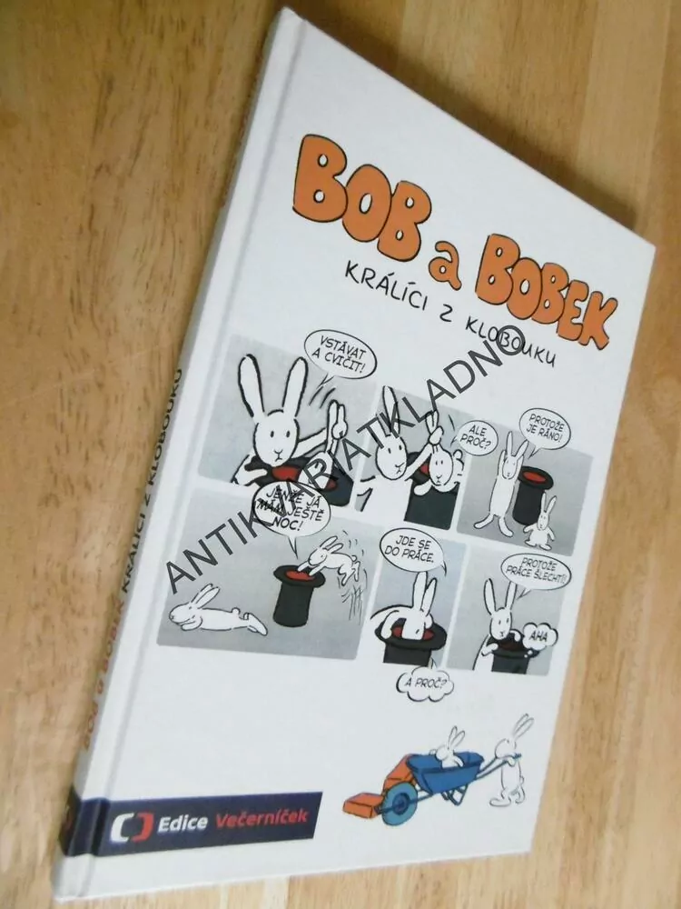 BOB A BOBEK, KRÁLÍCI Z KLOBOUKU, JIRÁNEK, komiks, **an