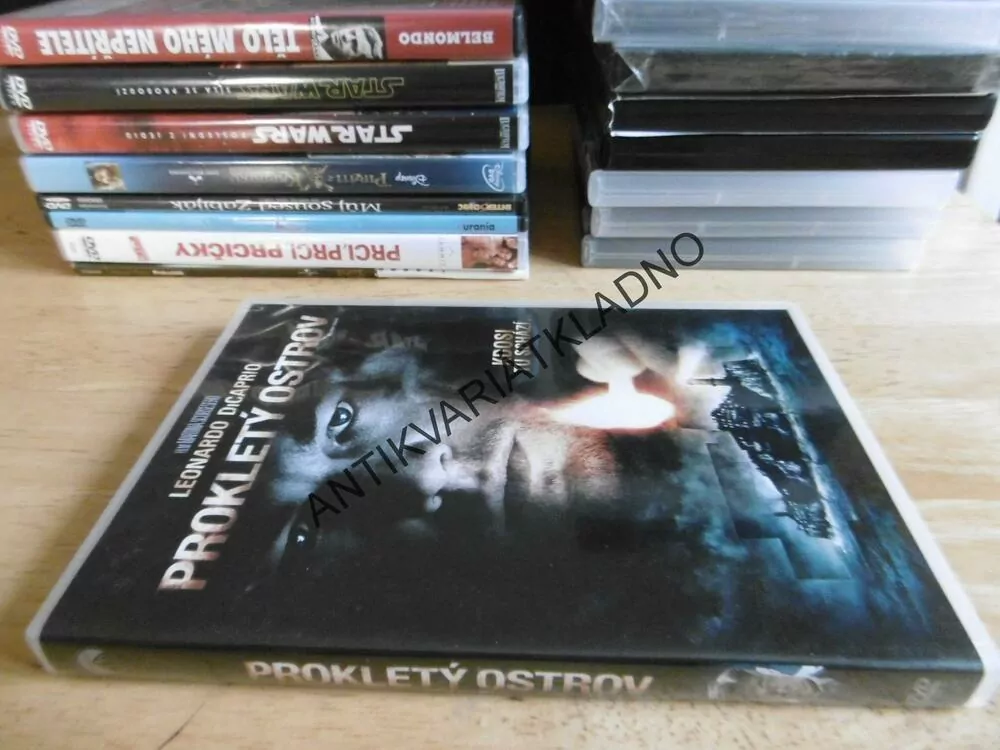 PROKLETÝ OSTROV, LEONARDO DICAPRIO, DVD FILM