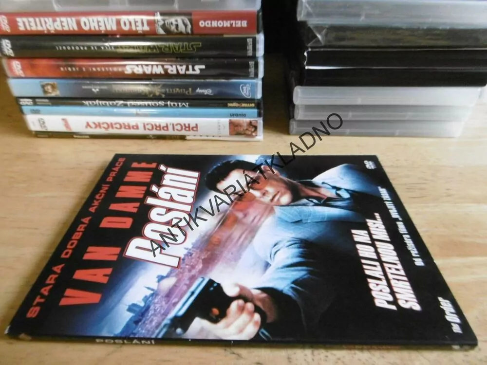 POSLÁNÍ, JEAN CLAUDE VAN DAMME, DVD FILM