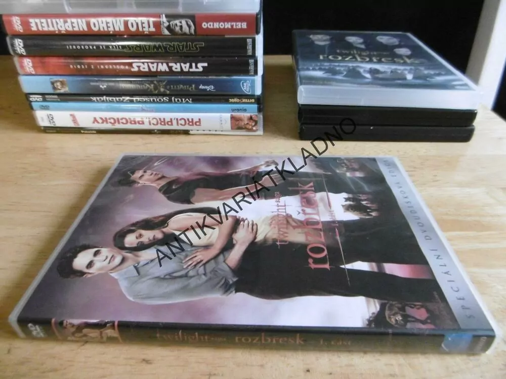 TWILIGHT SÁGA, ROZBŘESK, 1. ČÁST, DVD FILM