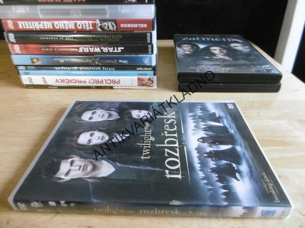 TWILIGHT SÁGA, ROZBŘESK, 2. ČÁST, DVD FILM