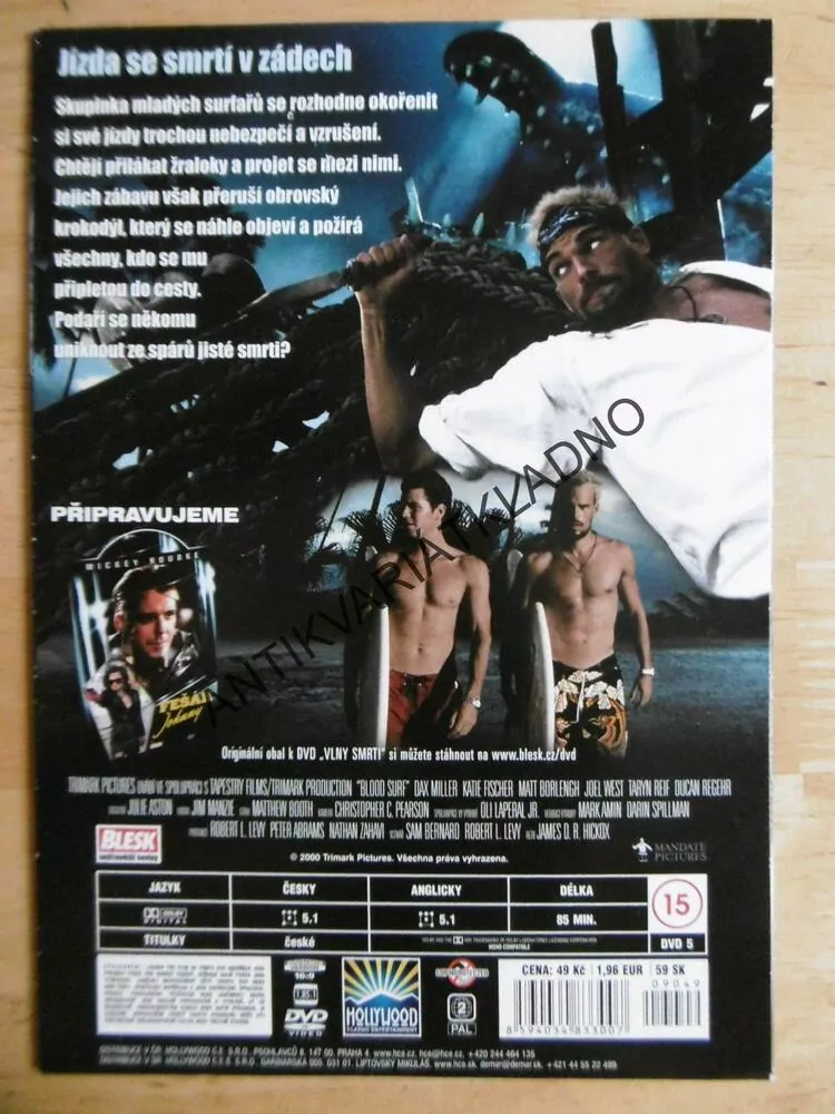 VLNY SMRTI, DVD FILM