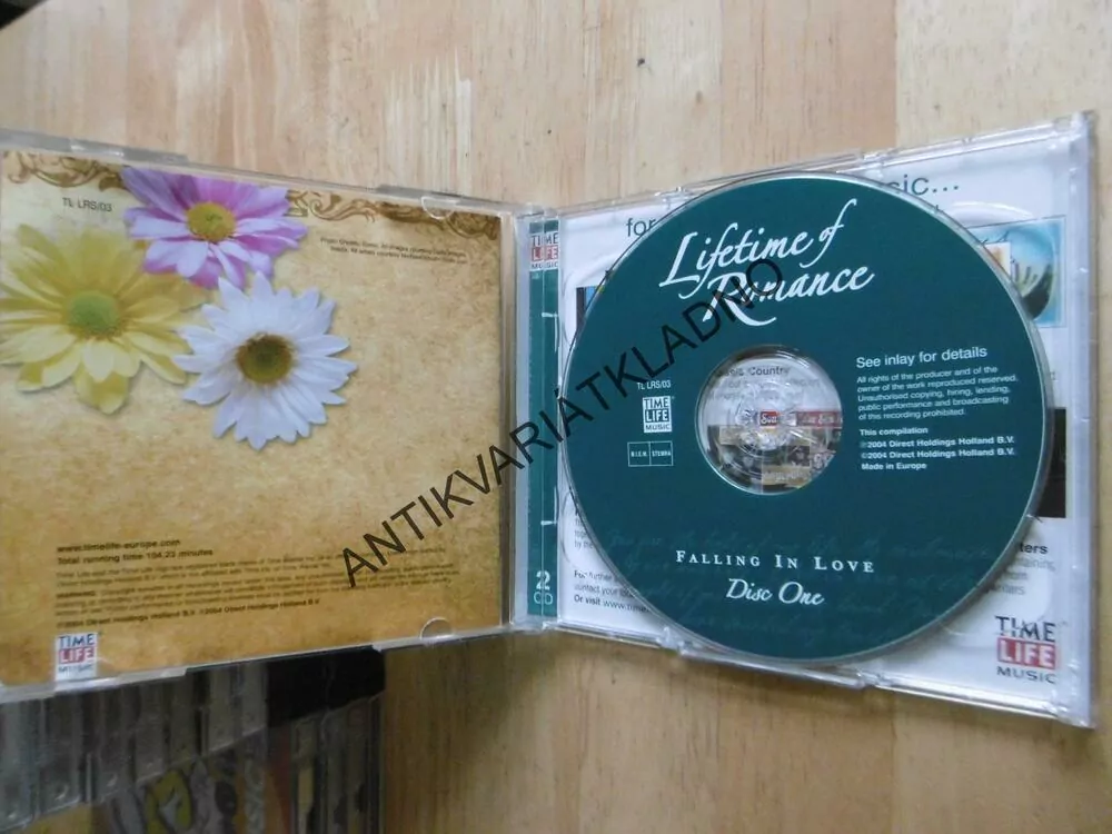 LIFE TIME OD ROMANCE, FALLING IN LOVE, 2X CD