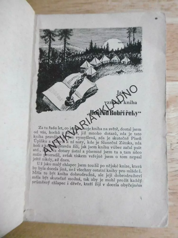 DRUHÝ ZÁPISNÍK 13 BOBŘÍKŮ, JUNÁK , SKAUT, 