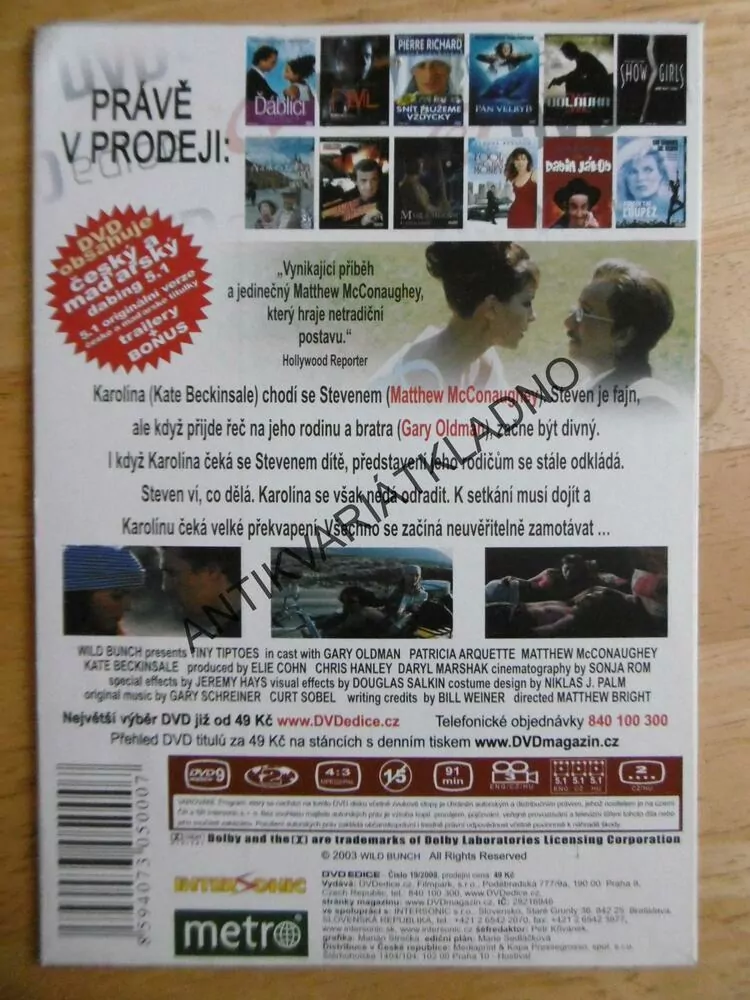 ĎÁBLÍCI, DVD FILM