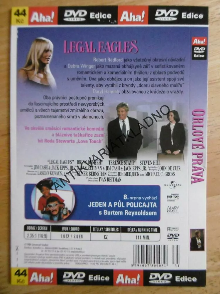 ORLOVÉ PRÁVA, DVD FILM