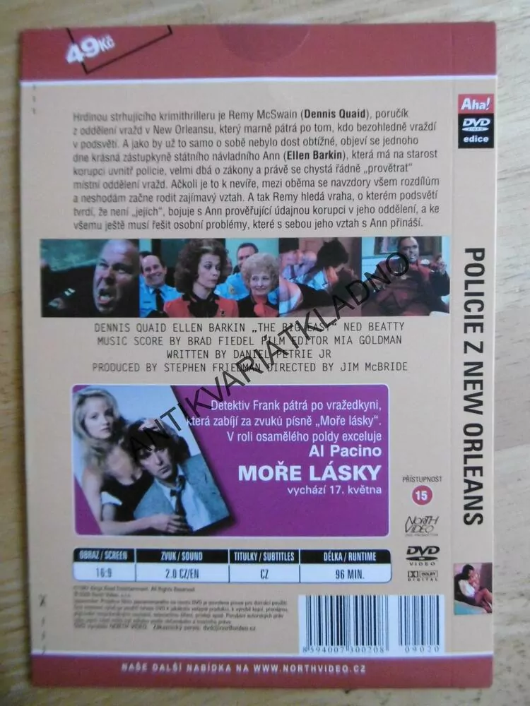 POLICIE Z NEW ORLEANS, DVD FILM